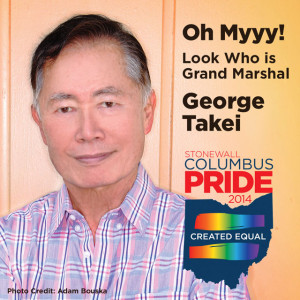 grand marshal of Columbus Pride 2014