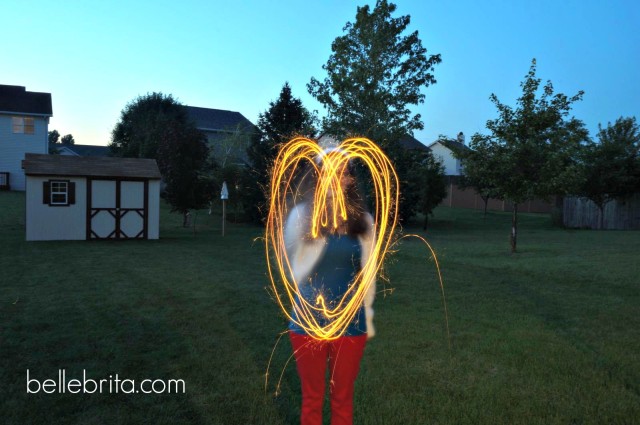 4th of July Sparklers and Photography