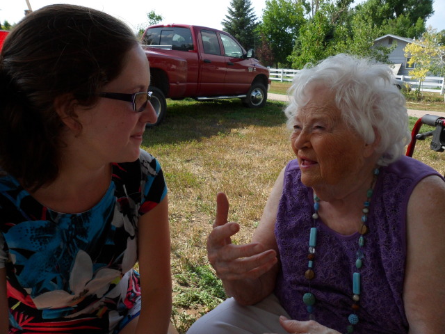 Brita and Bertha in Fort Collins