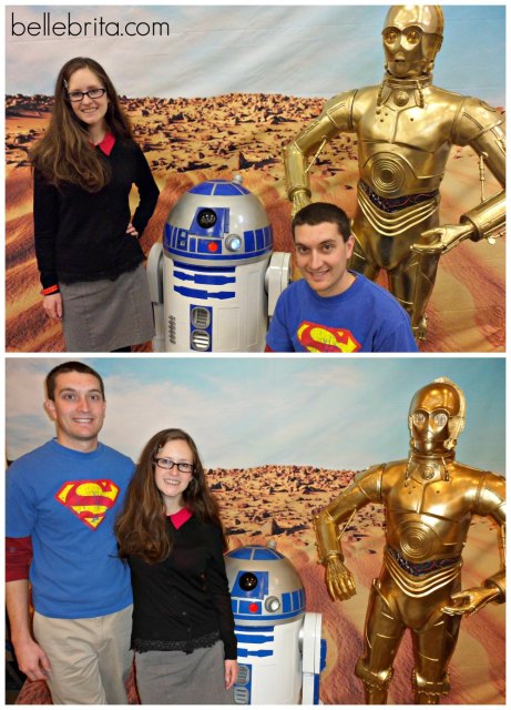 Dressing up as Drs. Sheldon Cooper and Amy Farrah Fowler for the Steel City Comic Con