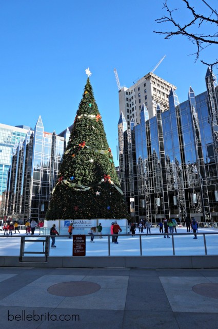 Another tree and skating rink in Pittsburgh!