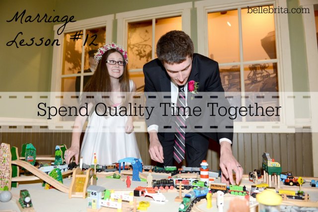 Marriage Lesson #12: Spend quality time together! Click to read 29 other lessons my parents taught me about marriage! #weddings #anniversary