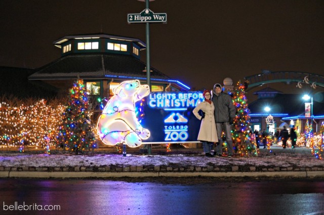 Visiting the Toledo Zoo's The Lights Before Christmas