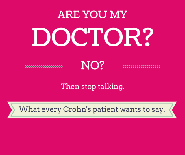 You are not my doctor