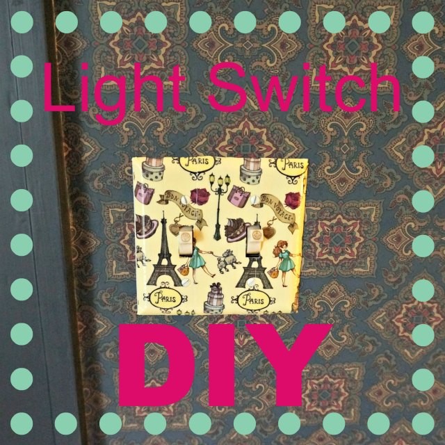 Want to spruce up a room in your home? Try this easy duct tape light switch plate DIY project!