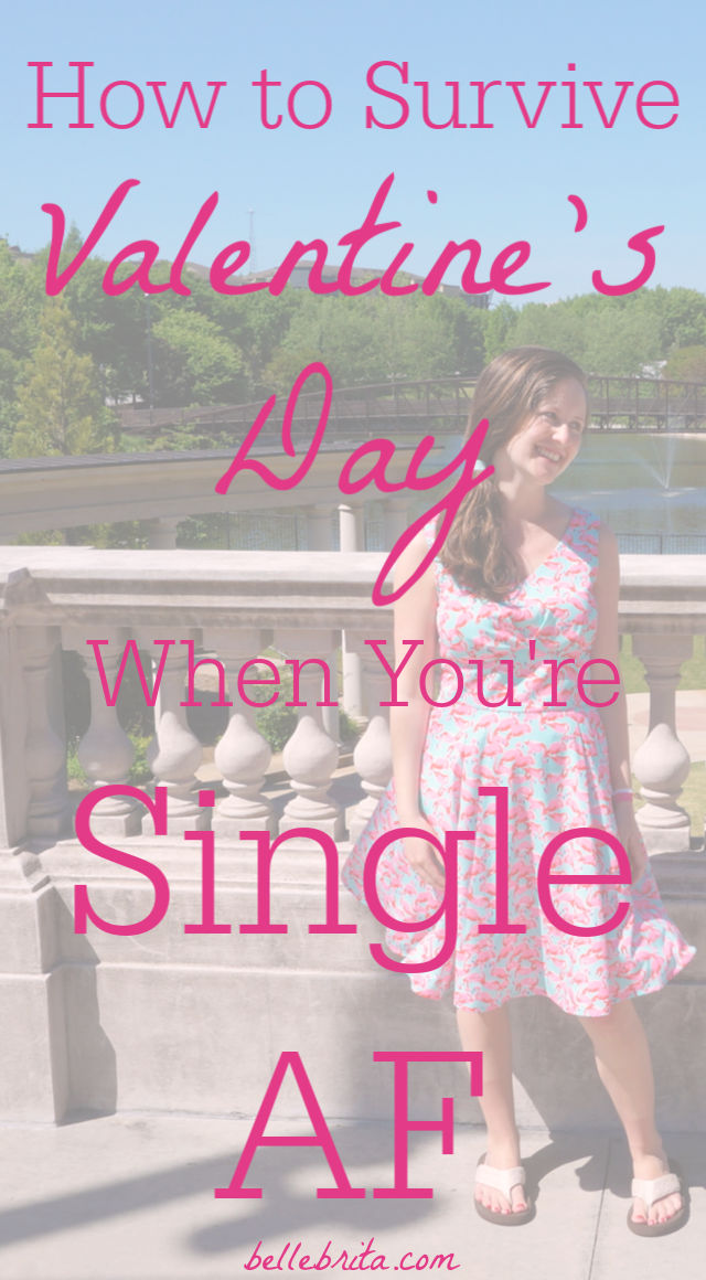 Single this Valentine's Day? Check out these 7 fun ideas to celebrate Valentine's Day solo or with friends. | Belle Brita #holidayideas #valentines