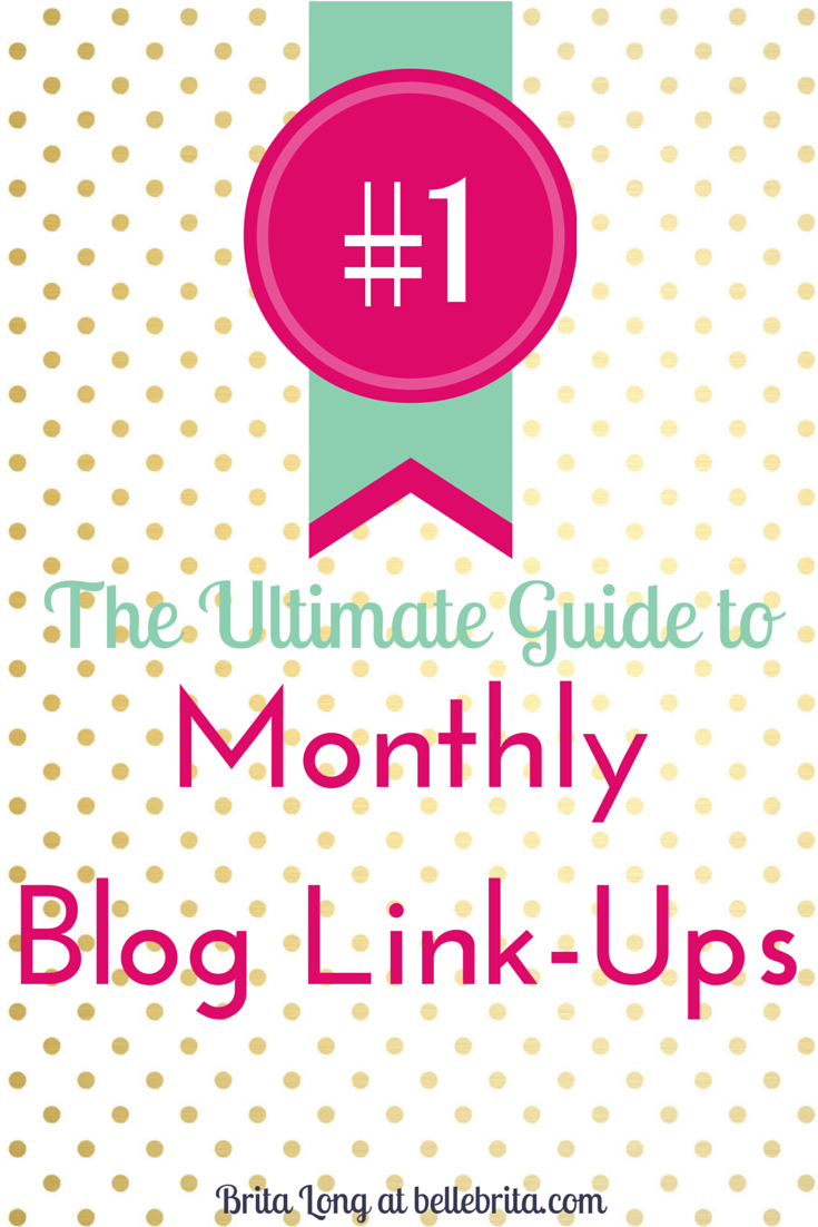 Confused by blog link-ups? Curious if monthly blog link-ups are as good (or better than!) weekly link-ups? I have all your answers, PLUS a detailed list of my favorite link-ups every month! #blogging