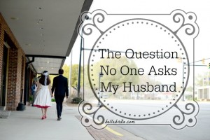 I have lost count of the number of people who have asked me this one question. How many have asked my husband it? Zero. #marriage #feminism