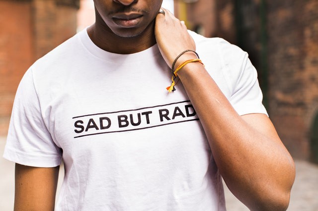 Sad but Rad tee from Wear Your Label