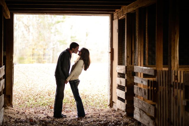 My husband and I have been married over a year, and sometimes I still like to tease him by pulling away from his kisses!