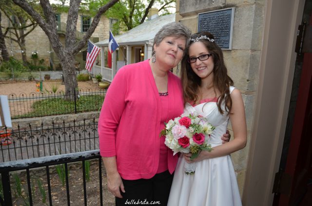 Me with my mom on my wedding day