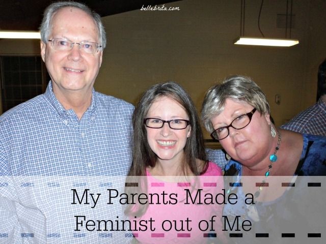 I noticed sexism as a kid, even if I couldn't articulate it. My parents taught me that sexism was wrong, that I was just as good as my twin brother. They are why I'm a feminist today.