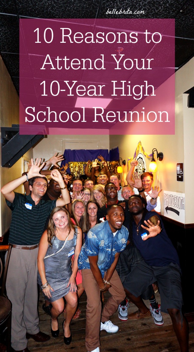 high school reunion after 10 years