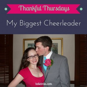 I'm so thankful for how much my husband supports my writing career! | Belle Brita