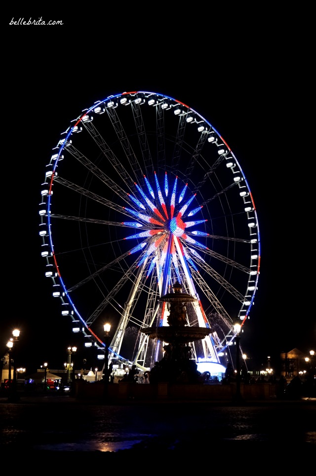 2016 Ferris Wheel on the Champs Elysées | Belle Brita