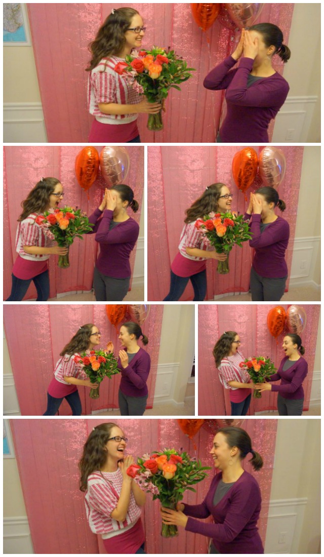 For Galentine's Day, I surprised my best friend with flowers! #ILookToHer