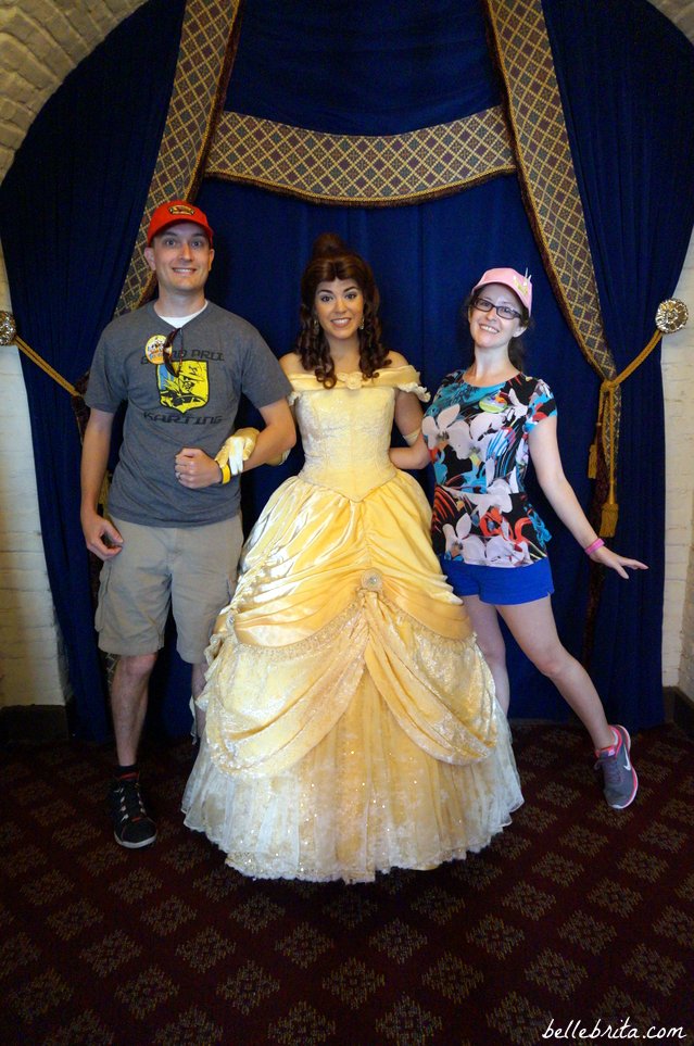 Meeting Belle in Norway at EPCOT! | Belle Brita