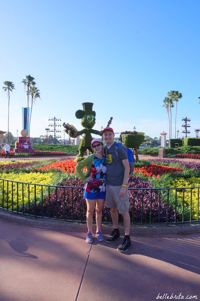 Early in the morning at EPCOT | Belle Brita