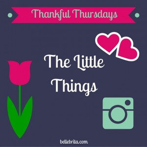 This month, I'm thankful for all the small blessings in my life | Belle Brita