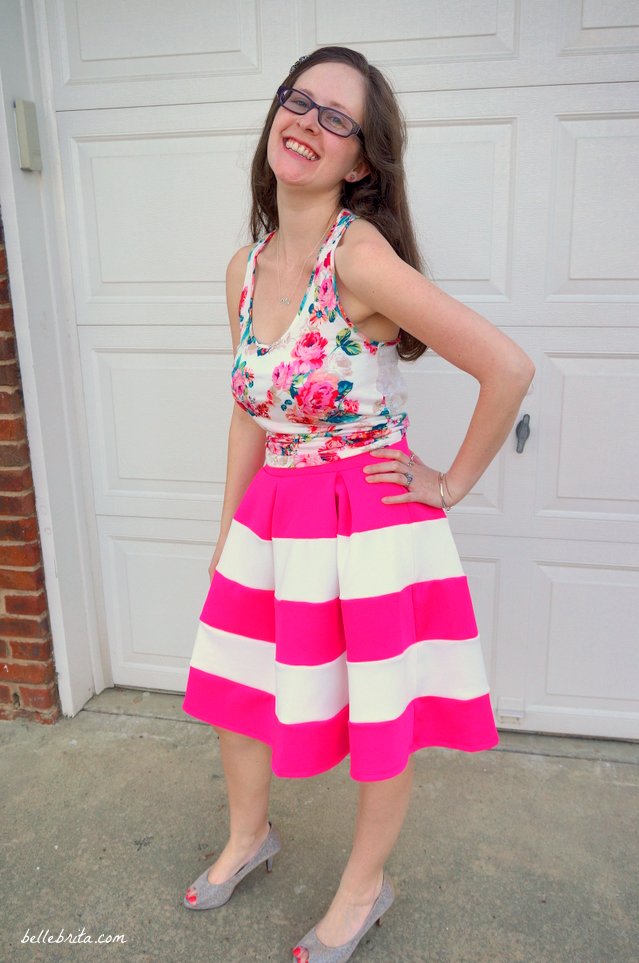 How to mix pink patterns | Belle Brita