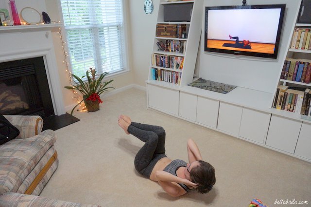 Express Abs is intense. Read my full Hey Workout review for more. | Belle Brita