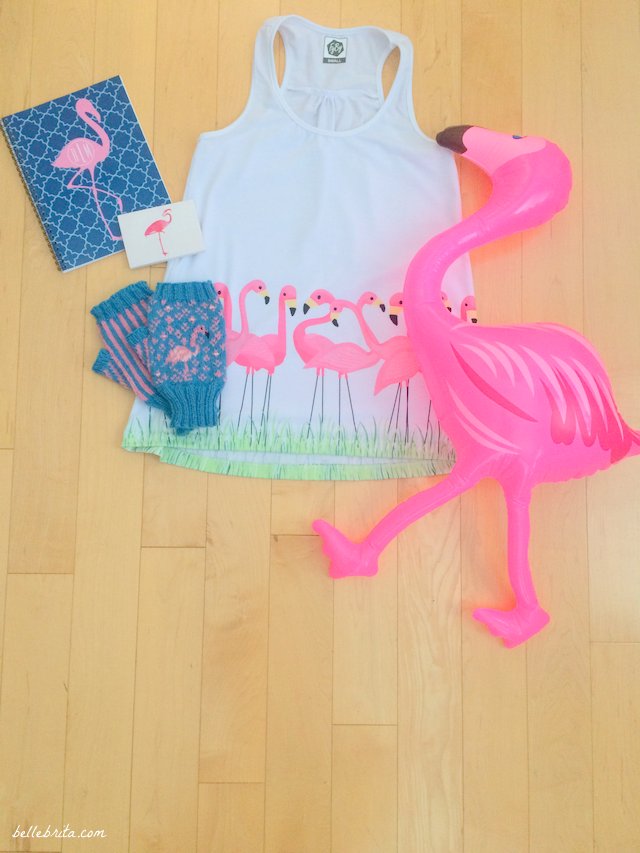 Buy your bestie the most adorable pink flamingo products for Christmas! | Belle Brita