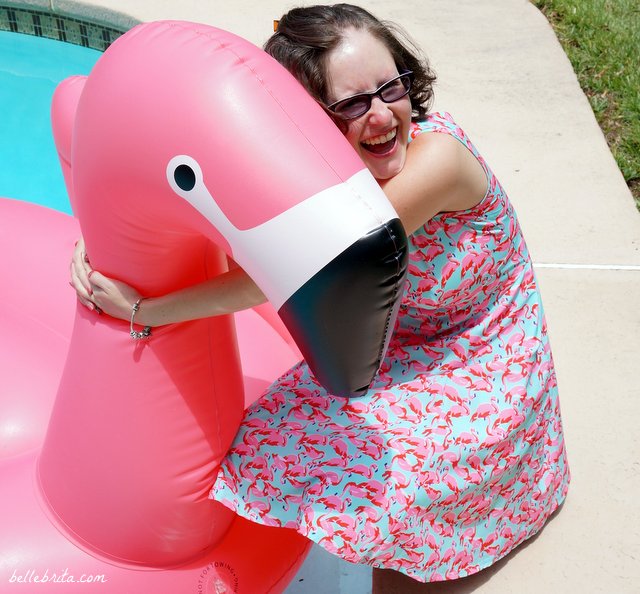 Does your girlfriend want a flamingo dress or a floatmingo for Christmas? | Belle Brita