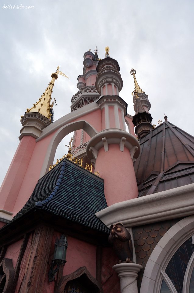 Pretty pink Sleeping Beauty Castle! | Belle Brita