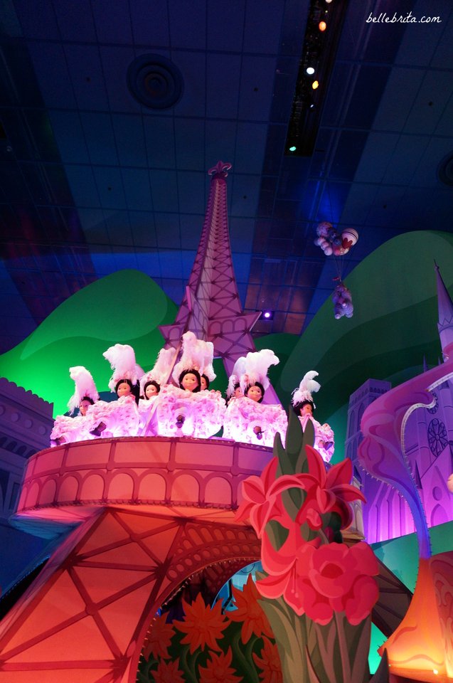 Eiffel Tower in It's a Small World in Disneyland Paris | Belle Brita