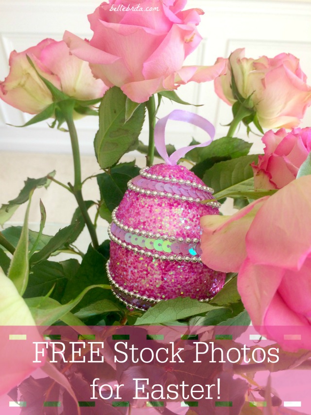 Download this FREE collection of Easter photos to use on your blog and Instagram! | Belle Brita