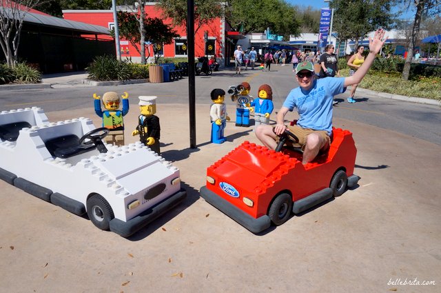 Alas, LEGOLAND Driving School is just for kids. Still, my husband enjoyed the LEGO cars! | Belle Brita