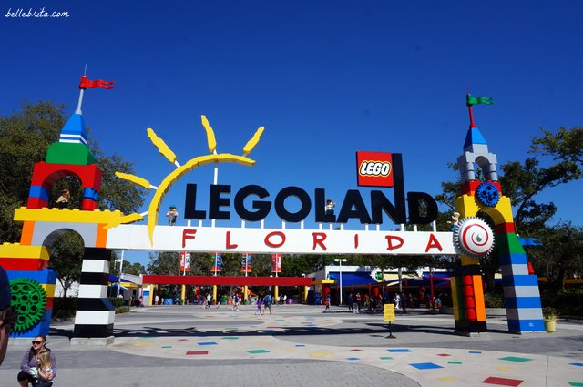 Entrance to LEGOLAND Florida Resort | Belle Brita