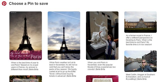 Update your old blog photos with Alt Text. These descriptions show up on Pinterest! | Belle Brita