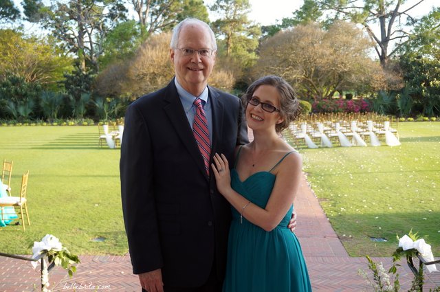 I'm so glad my dad could attend my best friend's wedding! | Belle Brita