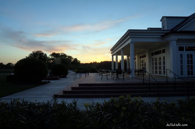 Ocean Forest Country Club at sunset | Belle Brita