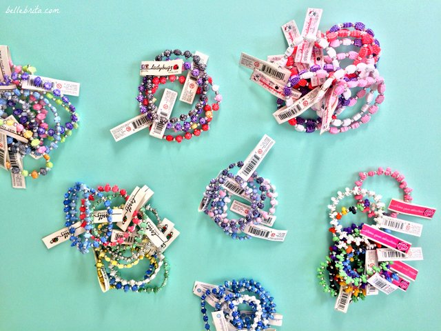 As part of April's blogger mail, I received a large assortment of TRRTLZ bracelets to try. The owls are my favorite! | Belle Brita