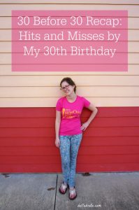 Interested in creating your own 30x30 bucket list? In honor of my 30th birthday, I've recapped my hits and misses while explaining what worked and what went wrong. | Belle Brita