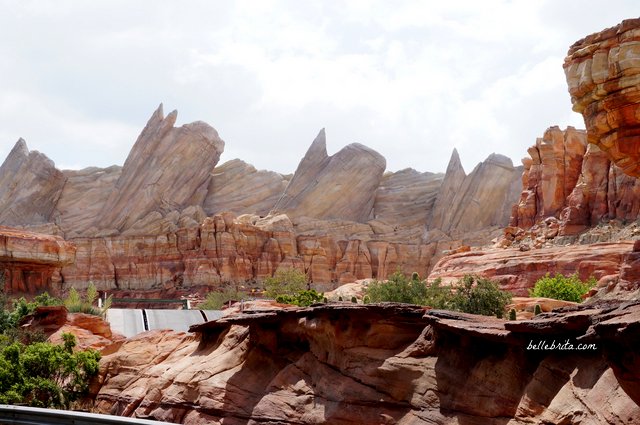 Discover the Cadillac Mountain Range at Cars Land in California Adventure | Belle Brita