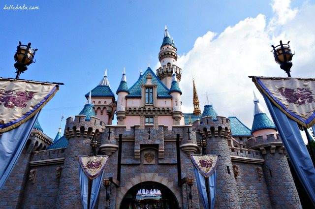 The original Sleeping Beauty Castle in California is beautiful, but it pales in grandeur to the Disney castles in Orlando and in Paris. | Belle Brita