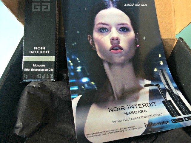 Influenster sent me Noir Interdit Mascara to try! | Belle Brita