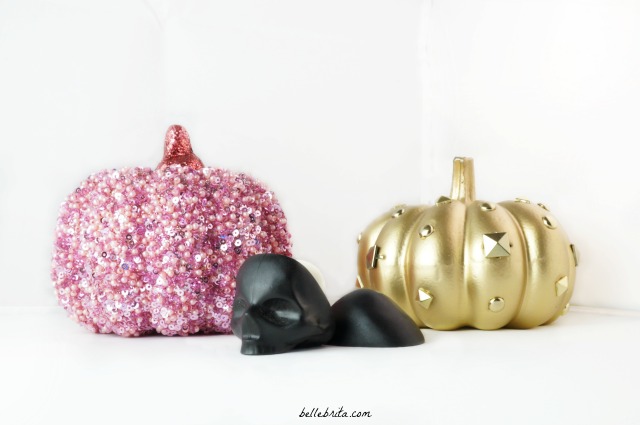 Apollo sent me this Capital Vices skull lip balm to review. (Sparkly pumpkins my own). | Belle Brita