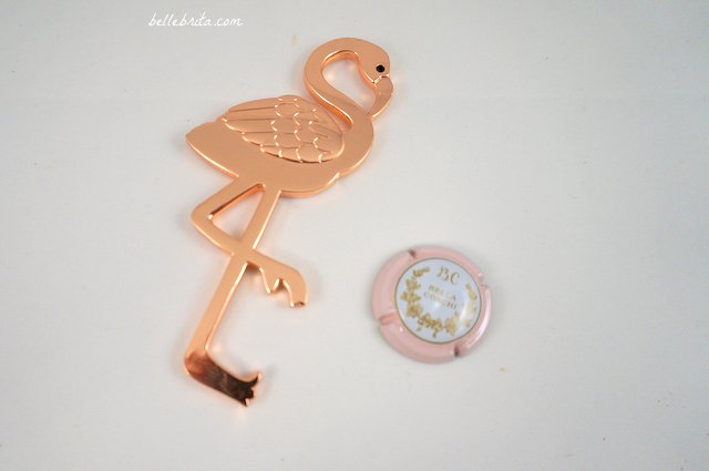 This flamingo bottle opener is the cutest of stocking stuffers! | Belle Brita