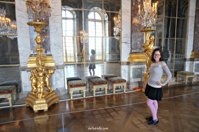 Wear a pretty outfit to Versailles to take advantage of all the gorgeous backdrops for photos! | Belle Brita