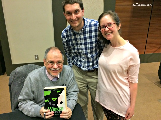 Gregory Maguire's book signing in Forsyth Country, Georgia. My husband and I were thrilled to hear Maguire speak and get my old books signed! | Belle Brita