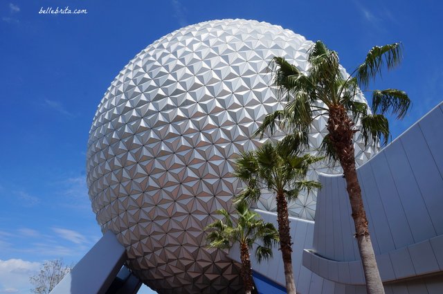 I love visiting EPCOT. The sight of Spaceship Earth makes me happy every time! | Belle Brita