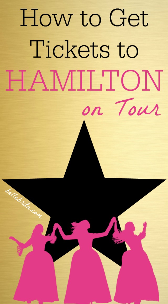 Want to see Hamilton, but can't get to New York? With an ongoing show in Chicago plus two simultaneous U.S. tours, now is a great time to see Hamilton! Follow these tips to buy Hamilton tickets at a city near you. | Belle Brita