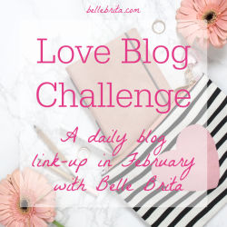 Love Blog Challenge with Belle Brita