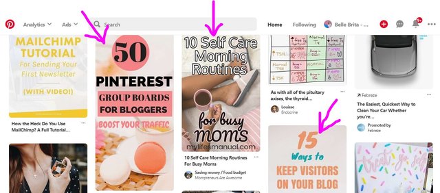 Use Pinterest to find lifestyle blog post topics! | Belle Brita