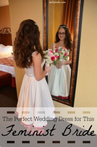 How I blended my personality with traditions to come up with the perfect wedding dress.