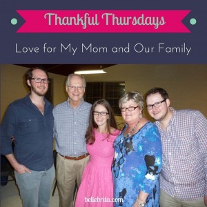More than six weeks after my mother's death, I'm thankful for the outpouring of love and support my family has received. | Belle Brita